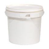 Maxbell 13L PP Bucket with Lid and Carrying Handle Accessory 26x29.5cm Yogurt Bucket