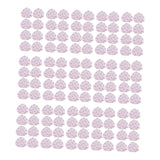 Maxbell 120Pcs Microphone Covers Replacement Universal Microphone Protection Sleeves red and white