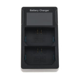 Maxbell LCD Display USB Dual Battery Quick Charger for Sony A9 A7RIII A7III NP-FZ100 Batteries - Aladdin Shoppers