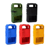 Maxbell 5Pieces Soft Walkie Talkie Case Protective Cover Rubber for BAOFENG UV-5R UV-5RA UV-5RB UV-5RC UV-5RE - Aladdin Shoppers