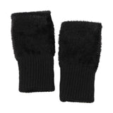 Maxbell Fingerless Typing Gloves Women Half Finger Gloves for Working Driving Sports Black