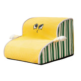 Maxbell Dog Stair with Removable Washable Cover Anti Slip Bottom Dog Climbing Ladder 2 Step