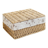 Maxbell Desktop Storage Basket Toys Clothes Storage Box for Desk Bedroom Living Room