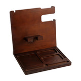 Maxbell Wood Phone Docking Station Desk or NightStand Organizer for Desktop Tea Room