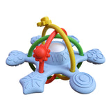 Maxbell Baby Chew Toy Baby Busy Ball for Tactile Training Coordination Concentration blue