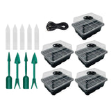 Maxbell Seed Starter Tray Hydroponic Dome Reusable Wheatgrass Starting for Indoor