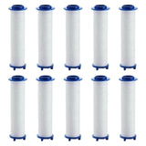 Maxbell 10x Shower Filter Replacement Cartridge Shower Head Replacement for Bathroom 8cmx2.4cm