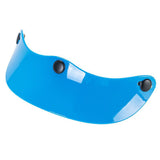 Maxbell Helmet Peak Shield Easy Installation Sun Protection Vintage Direct Replace Blue