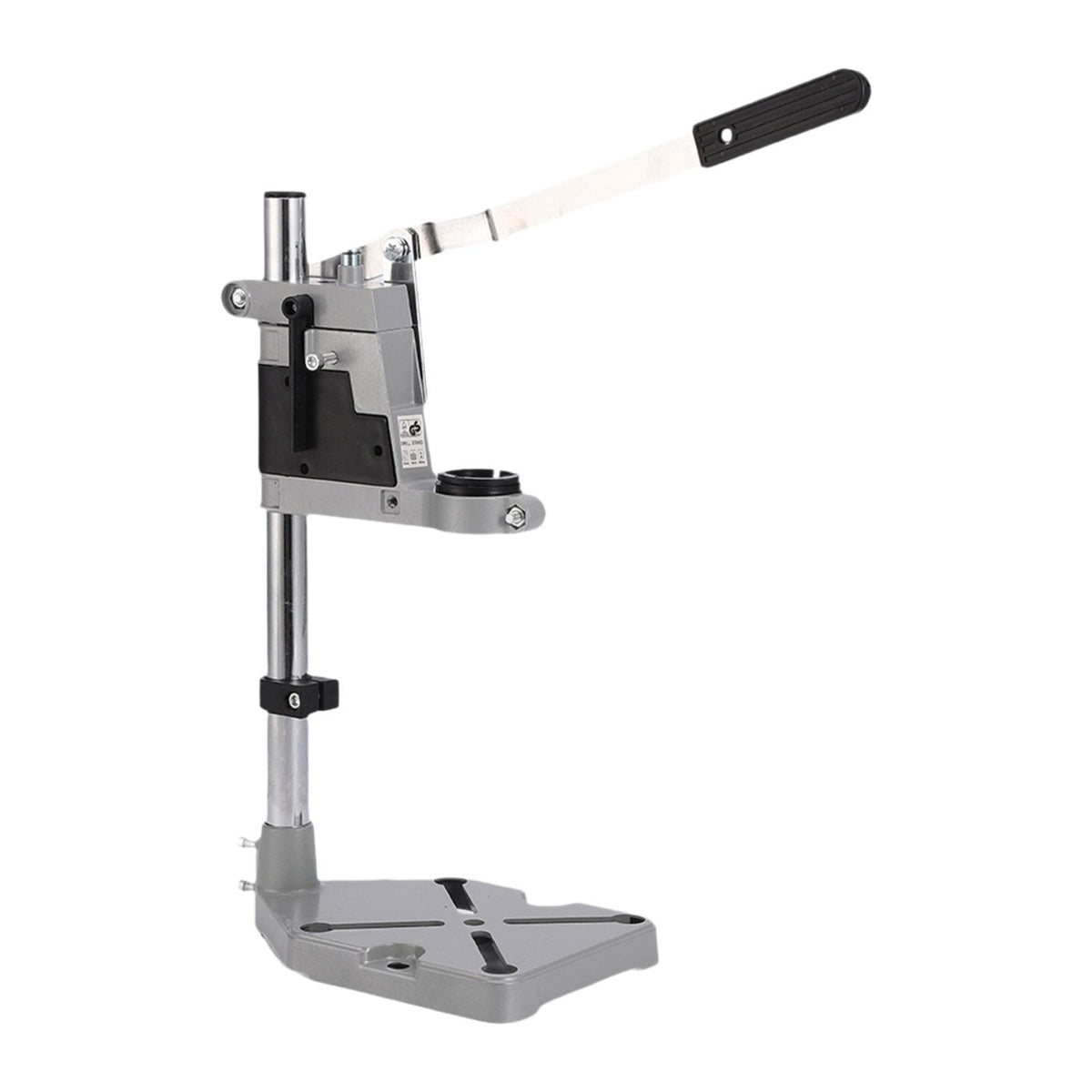 Maxbell Drill Stand Holder Adjustable Desktop Electric Drill Stand Drill Press Clamp Single Hole Holder