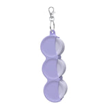 Maxbell Portable Empty Cosmetic Containers Silicone Cosmetic Lotion Bottles for Home Purple