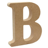 Maxbell Wooden Alphabet Craft Letter Plaque Wall Hanging Wedding Nursery Decor B - Aladdin Shoppers