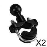 Maxbell 2xMotorcycle Handlebar U Bolt Mount Base Kit for Phone Holder