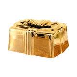 Tissue Box Holder Simple Tissue Box Dispenser for Table Bathroom Night Stand Gold
