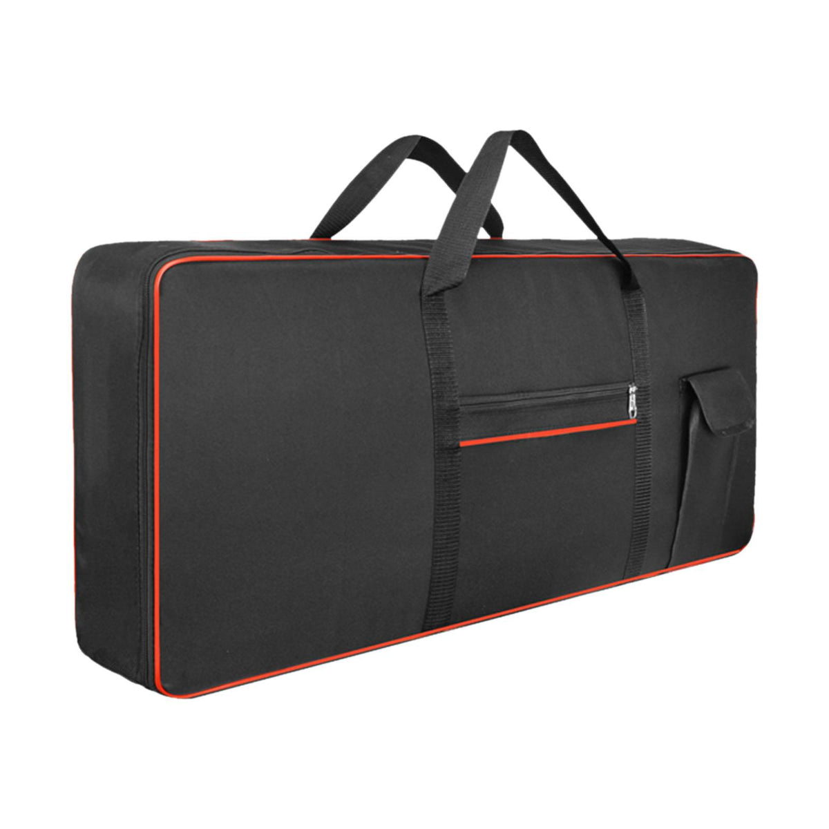 Maxbell 61Key Keyboard Bag Padded Electric Piano Case for Concert School Performance Red