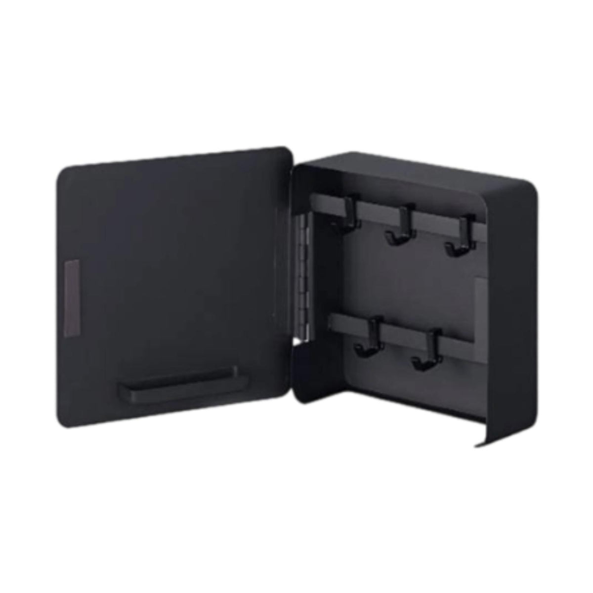 Maxbell Key Lock Box Wall Mount Modern Key Management for Living Room Hotel Corridor Black