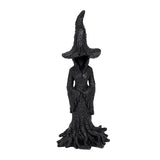 Maxbell Halloween Witch Statue Art Resin Sculpture for Restaurant Entryway Fireplace