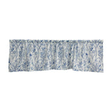 Maxbell Half Curtain Vintage Floral Pattern Window Screen Rustic Rod Pocket Curtains