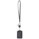 Maxbell 2pieces Rhinestone Lanyard with Retractable Reel Vertical ID Badge Holder