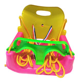 Maxbell Toddlers Hanging Seat Easy to Clean Hanging Chair for Park Garden Playground Pink