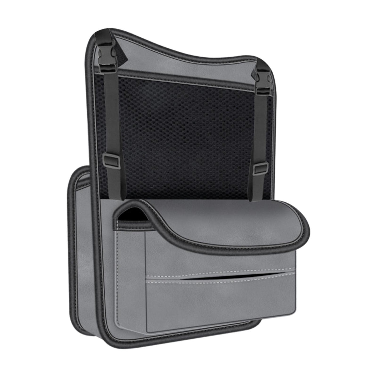 Maxbell Maxbell Car Backseat Organizer Tissue Box for Phone Other Items Stowing Tidying Gray