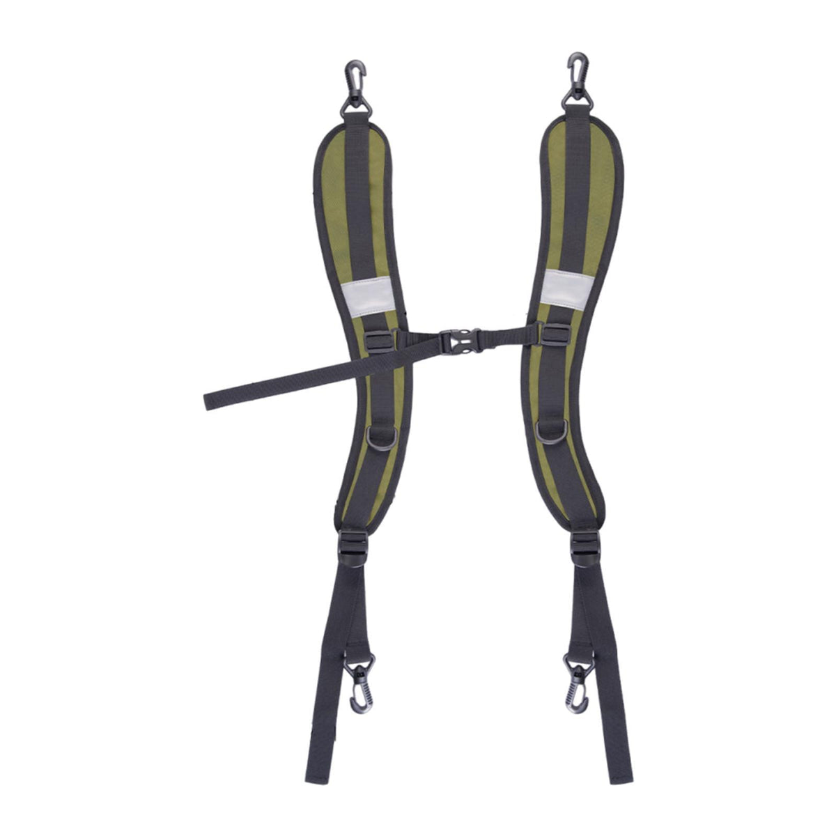 Maxbell Backpack Strap DIY for Backpack Dry Bag with Adjustable Belt DIY Replacement Green