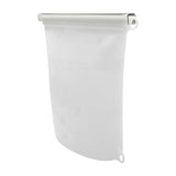 Maxbell Silicone Food Storage Bag Breastmilk Freezer Bags for Cereal Vegetable Fruit White