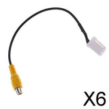 Maxbell 6xCar Auto Reverse Camera Video Cable Wire for      DVD w/ Navigation