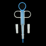 Maxbell 2pcs Dog Cat Capsule Tablet Grip Tip Pill Gun Syringe Aid Piller Pusher Doser