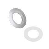 Maxbell 38mm to 48mm 58mm Toilet Button Converter Plate Replacement Gasket for Home Sliver