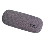 Maxbell Eyeglasses Case Concise Fits Most Glasses Box Large Case for Glasses Eyewear dark grey