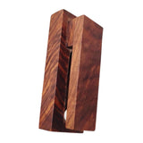 Maxbell Wall Towel Hook Easy Installation Wooden Towel Clip for Laundry Cabinet Door Dark Brown
