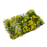 Maxbell Flower Cluster Miniature Bushy for Train Landscape Railroad Scenery Dioramas yellow