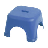Maxbell Footstool Step Stool Decorative Foot Rest Stool for Doorway Bedside Entryway Blue 27cmx27cmx21cm