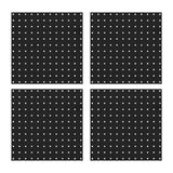 Maxbell Pegboard Wall Organizers Tool Storage Study Room Craft Room Peg Board Panels 4Pcs