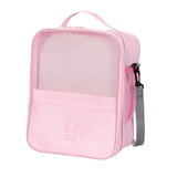 Maxbell Maxbell Travel Shoe Bag for Packing Dustproof Shoe Pouch for Flip Flops Home Outdoor Pink