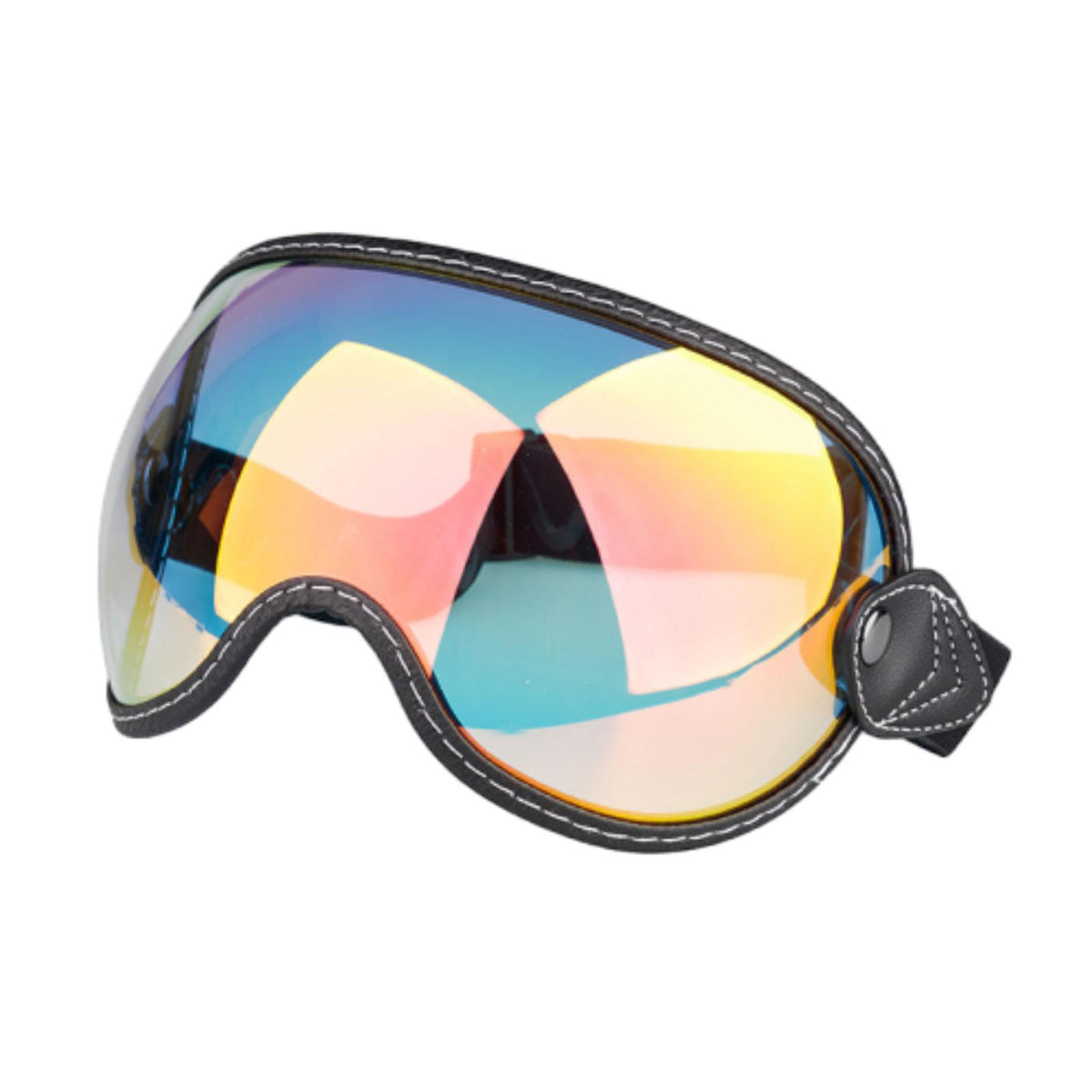 Maxbell Generic Helmet Goggles Replacement Riding Goggles for Offroad Women Clear Red