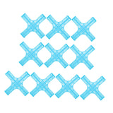 Maxbell 10x Queen Bee Cages Cross Shape Solid Queen Bee Boxes for Professional Farm