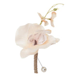 Maxbell Wedding Boutonniere Flower Boutonniere for Engagement Wedding Prom Champagne color