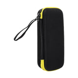 Maxbell Electric Shaver Case EVA Portable Protective Bag for Travel Black Yellow
