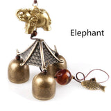 Maxbell Chinese Bell Lucky Feng Shui Hanging Charm Wind Chime Garden Decor Buddha