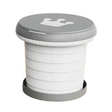 Maxbell Cute Portable Folding Toilet Washable for Child Non-Slip Strip Design Park Gray - Aladdin Shoppers