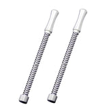 Maxbell 2Pcs Ropeless Battle Ropes Training Ropes for Indoor Outdoor Home Gym Sports Gray