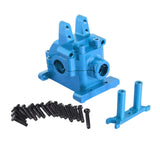 Maxbell Metal Front Gearbox Housing Gear Box Shell for 1/14 14301 14302 14303 RC Car Blue