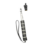 Maxbell Telescopic Teacher Pointer Portable Hand Pointer for Conference Presentation Sponge Cover Black