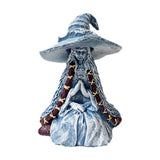 Witch Statue Garden Ornament Witch Figurine for Countertop Shelf Living Room