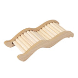 Maxbell Hamster Climbing Toy Hideout Hamster Ladder for Small Animals Hamsters Mouse