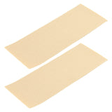 Maxbell 2xRubber Shoe Soles Repair Patches Sole Protector Anti Slip Outsoles Insoles Apricot