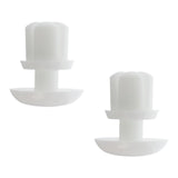 Maxbell 2Pcs WB03x27704 WB02x10997 Professional Accessories Microwave Locking Button