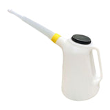 Maxbell Oil Measuring Container W/ Lid Leakproof Flexible Funnel for Motorcycle
