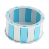 Maxbell Maxbell Hamster Running Wheel Exercise Running Toy for Small Animal Light Blue White